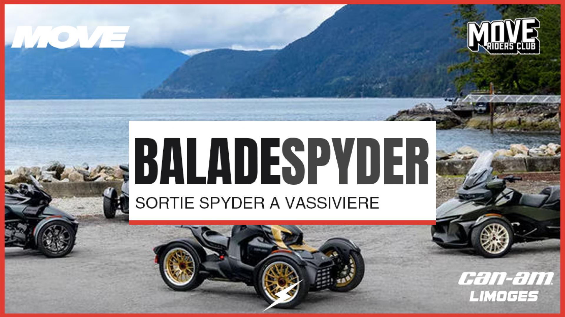 balade spyder can-am limoges septembre 2024